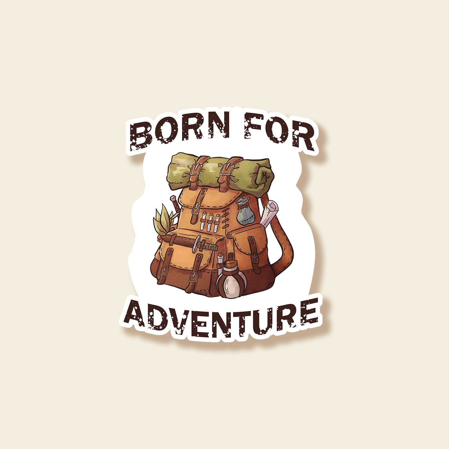 Born for Adventure - Sticker