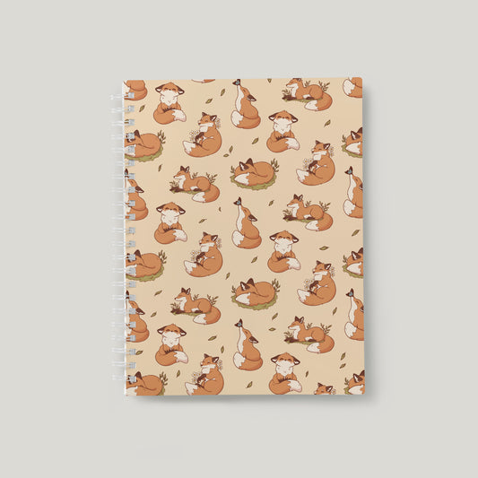 Foxes - A5 Notebook