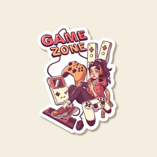Game Zone - Sticker
