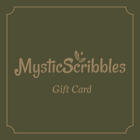 MysticScribbles Gift Card