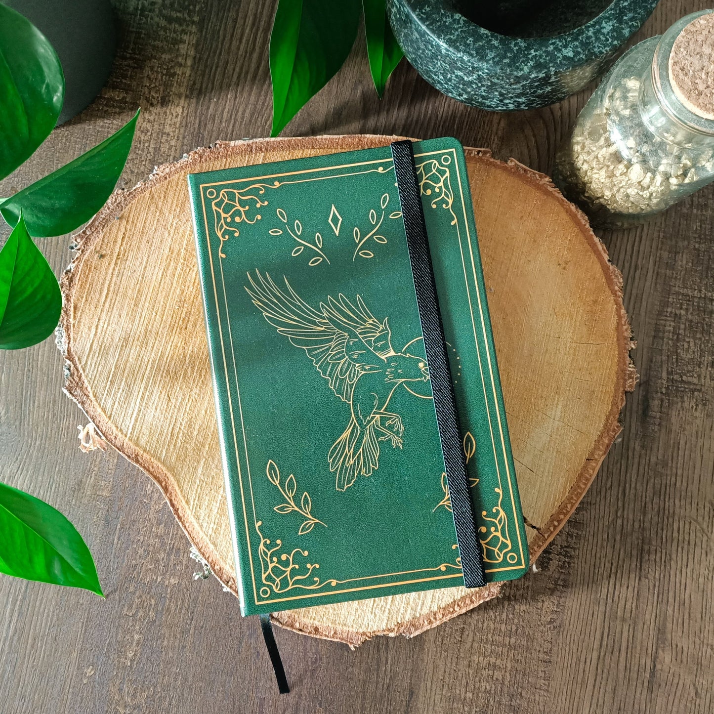 A5 hardcover notebook - The Raven