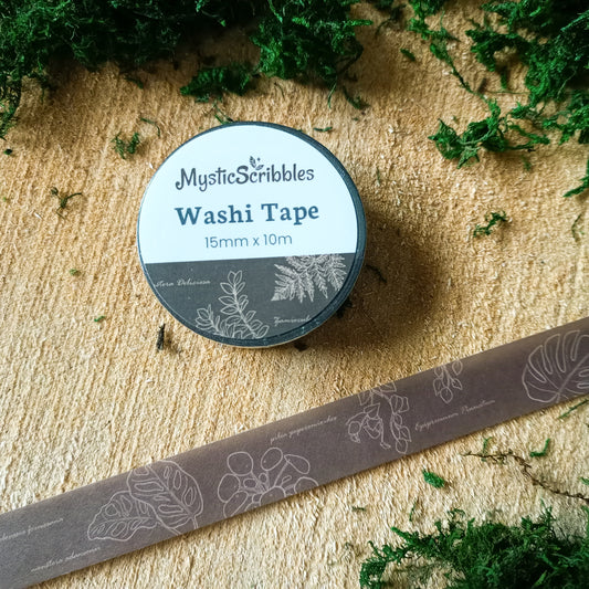 Academia Plants Washi tape