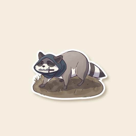 Raccoon Rogue - Sticker