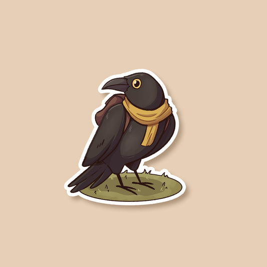 Travel Raven - Sticker