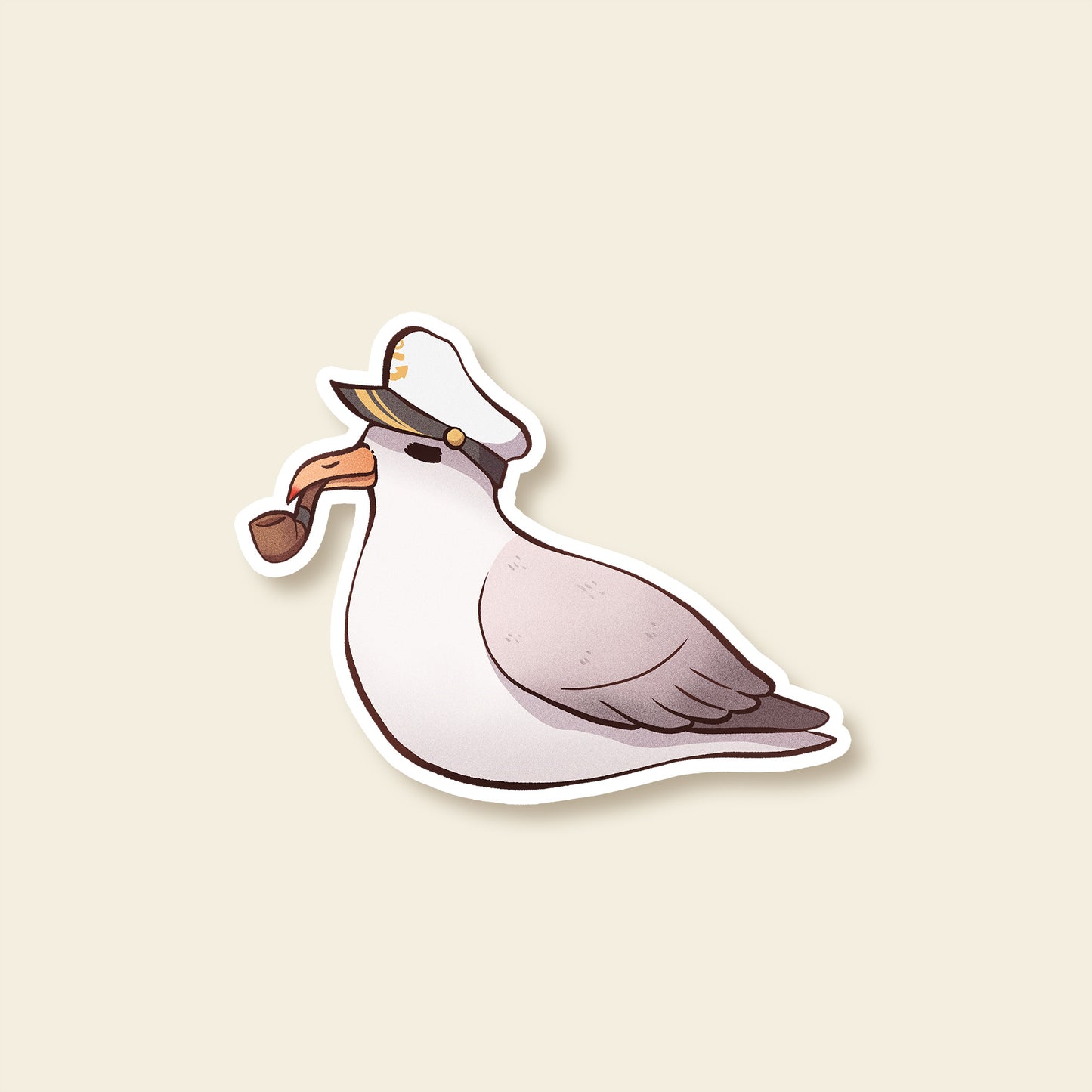 Seagull Captain - Sticker