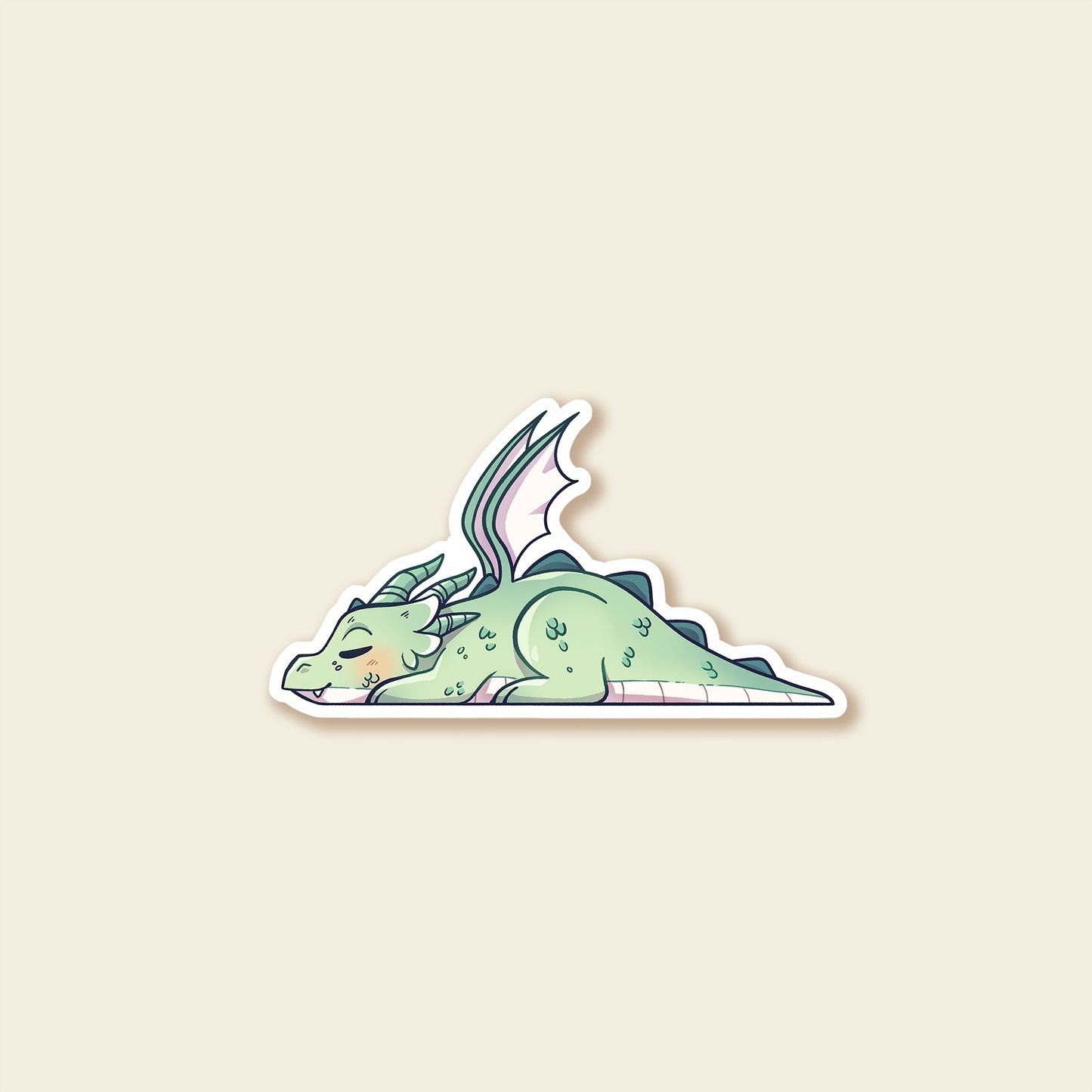 Sleeping Dragon - Sticker