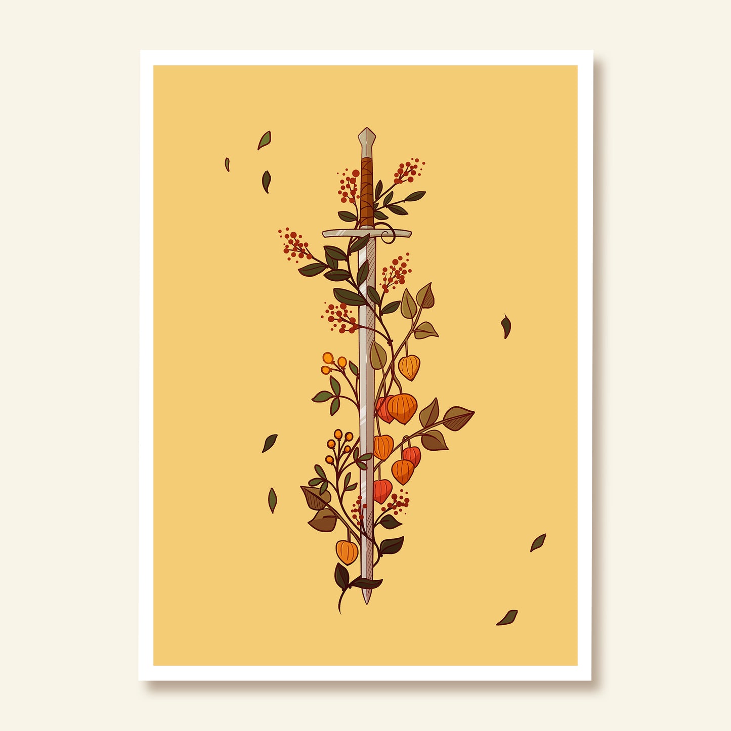 Autumn Sword Bouquet