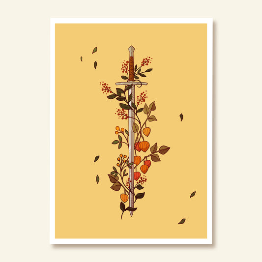 Autumn Sword Bouquet