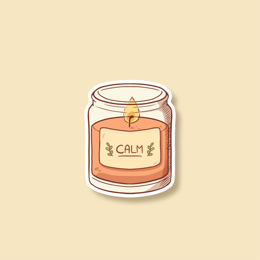 Calming Candle - Sticker