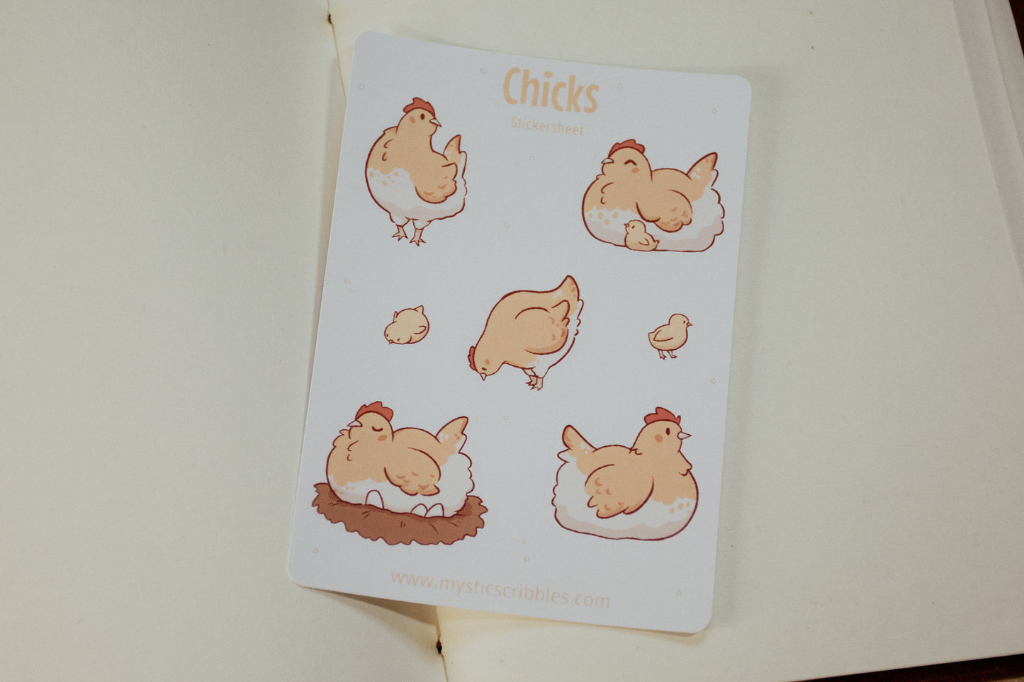 Chicks Stickersheet