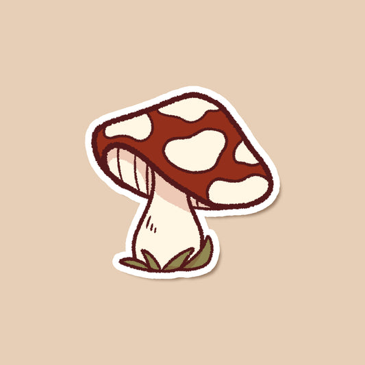 Red Mushroom - Sticker