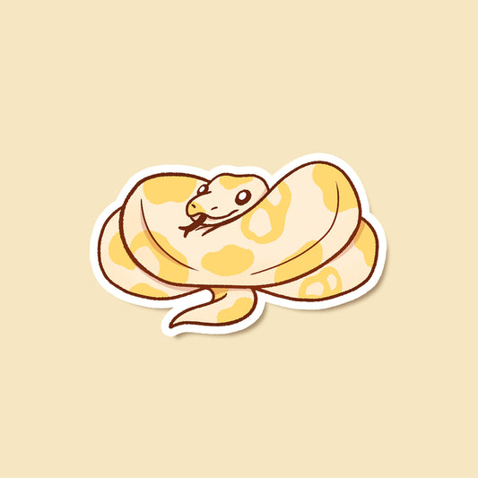 Cozy Snake - Sticker
