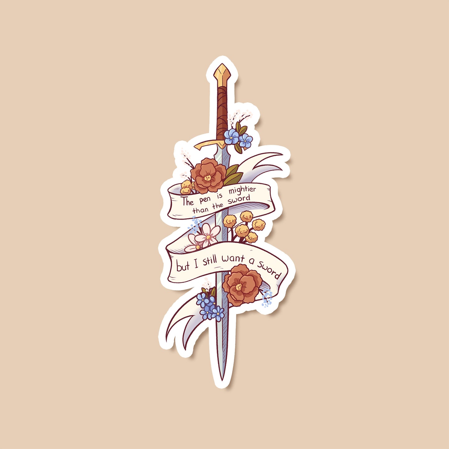 Mighty Sword - Sticker
